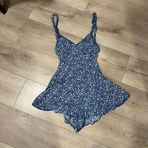 Princess Polly Blue Floral Dress